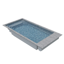 piscine coque couleur gris