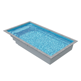 piscine couleur bleu 